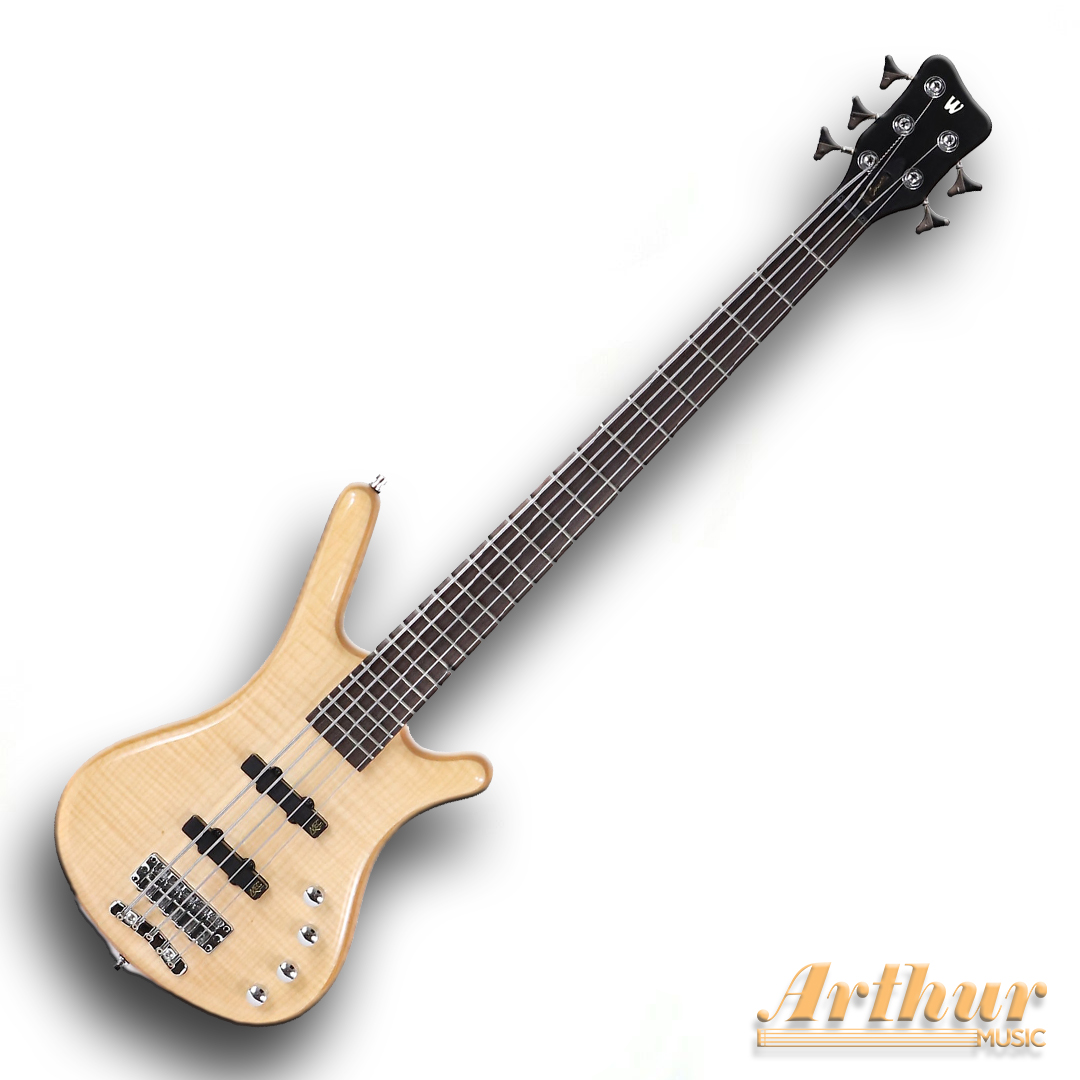 Warwick Rock Bass Series Corvette アクティブ Warwick Rockbass Corvette Premium 5 Natural HP « Bajo Electrico